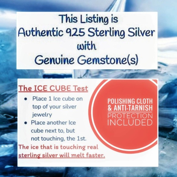 Sterling Silver Jewelry Set Seahorse Moonstone Earrings Necklace Pendant Chain - Picture 3 of 7